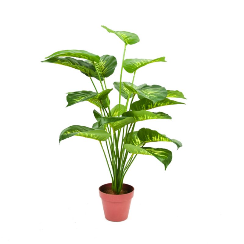Nordic wind simulation green plant bionic turtle back bamboo plant decoration fake flower decoration living room indoor INS wind small pot 1 details Picture