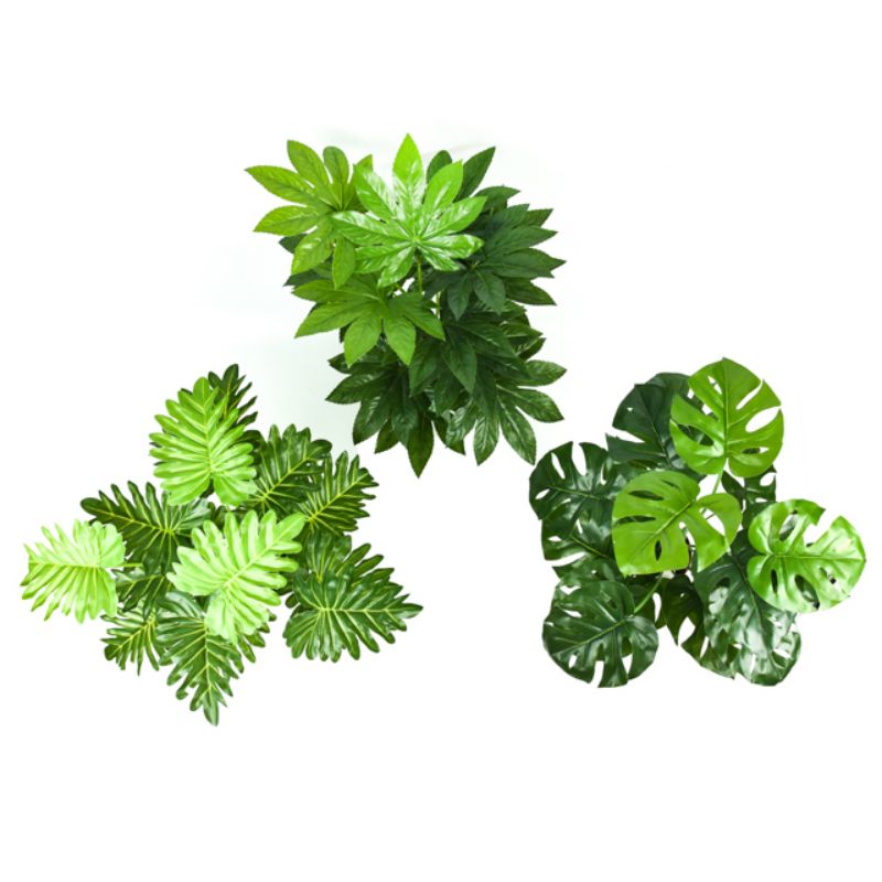Single plant simulation large green plant potted decoration fake flower family commercial landing decoration simulation plant Specification drawing