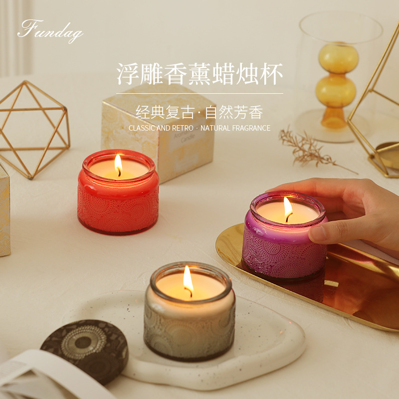 100g relief scented candle