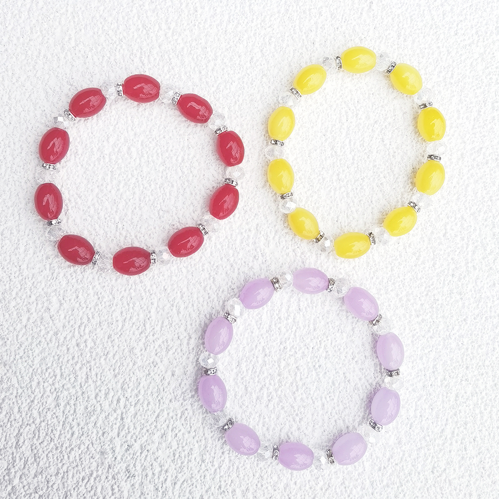 康龙阳光手工串珠玻璃琉璃珠手链网红爆款厂家直销马卡龙设计闺蜜生日礼物小清新饰品手串女详情3