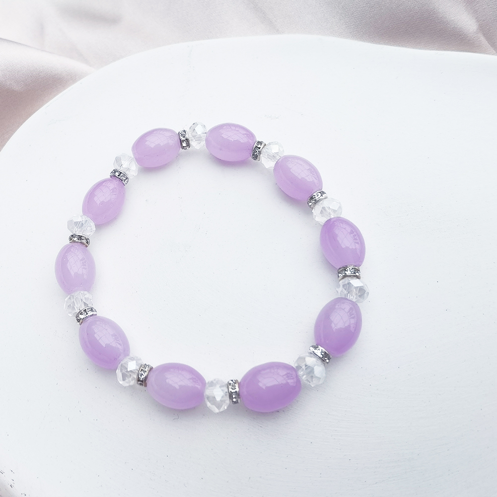 康龙阳光手工串珠玻璃琉璃珠手链网红爆款厂家直销马卡龙设计闺蜜生日礼物小清新饰品手串女详情5