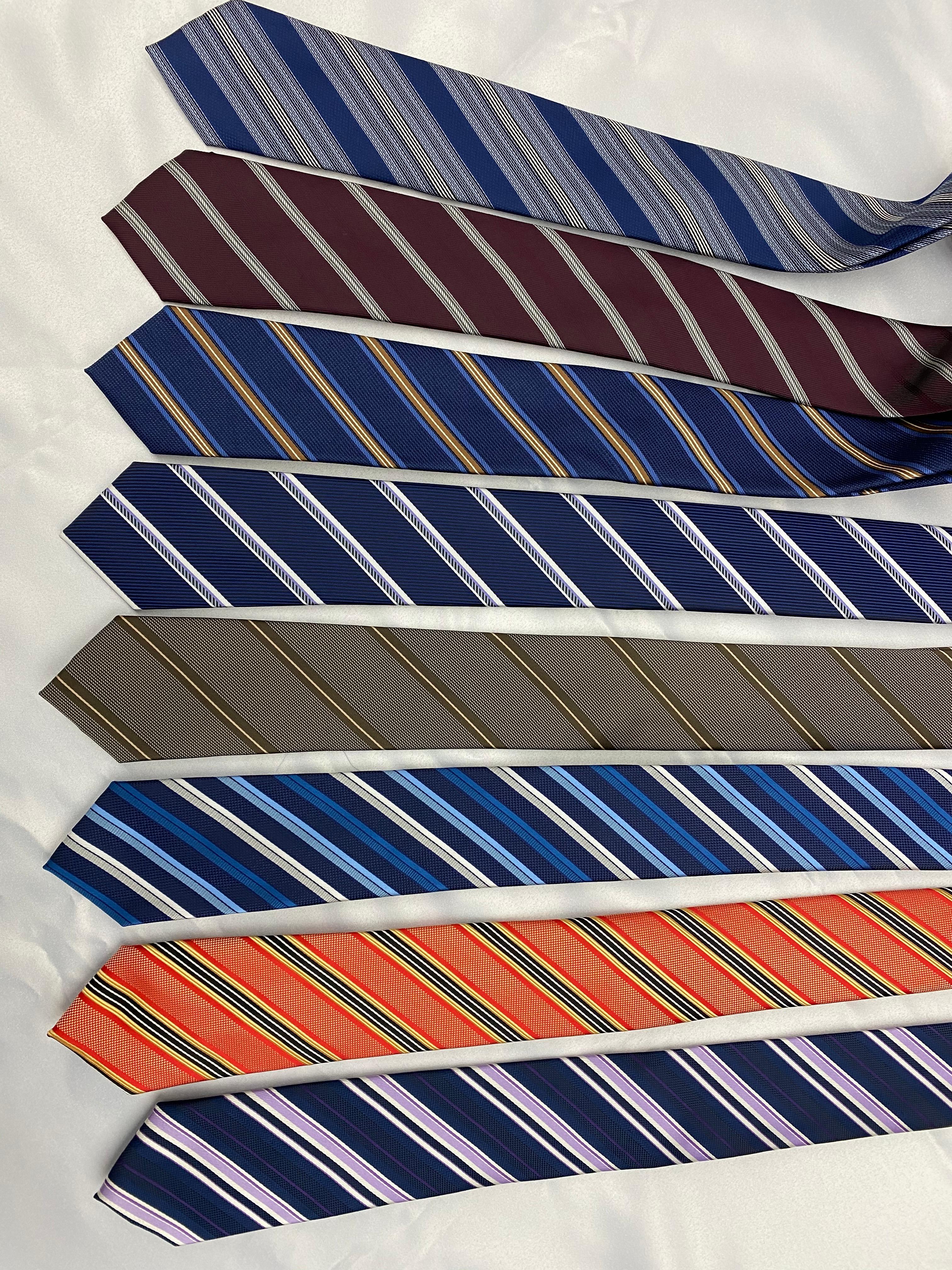 Manufacturers direct sales of men's striped tie fashion business casual suit shirt with tie wholesale shirt and tie