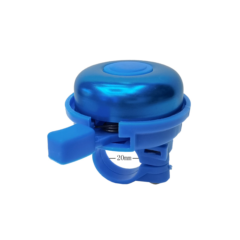 220748 Medium-sized hand-pulled bell bicycle bell, small diameter bicycle bell, aluminum alloy bell bicycle bell, thumb bell horn details Picture