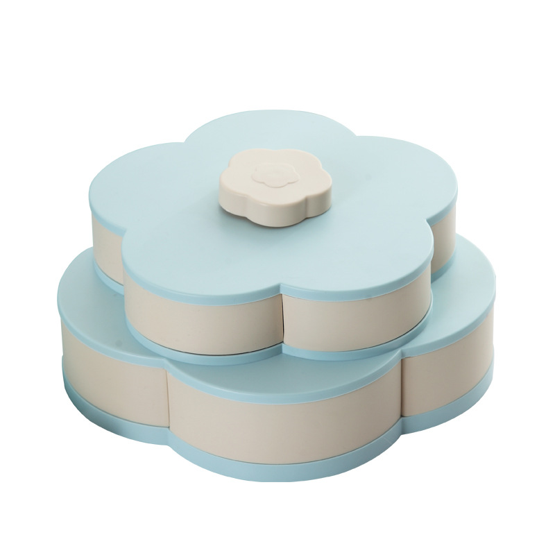 Spinning petal candy box