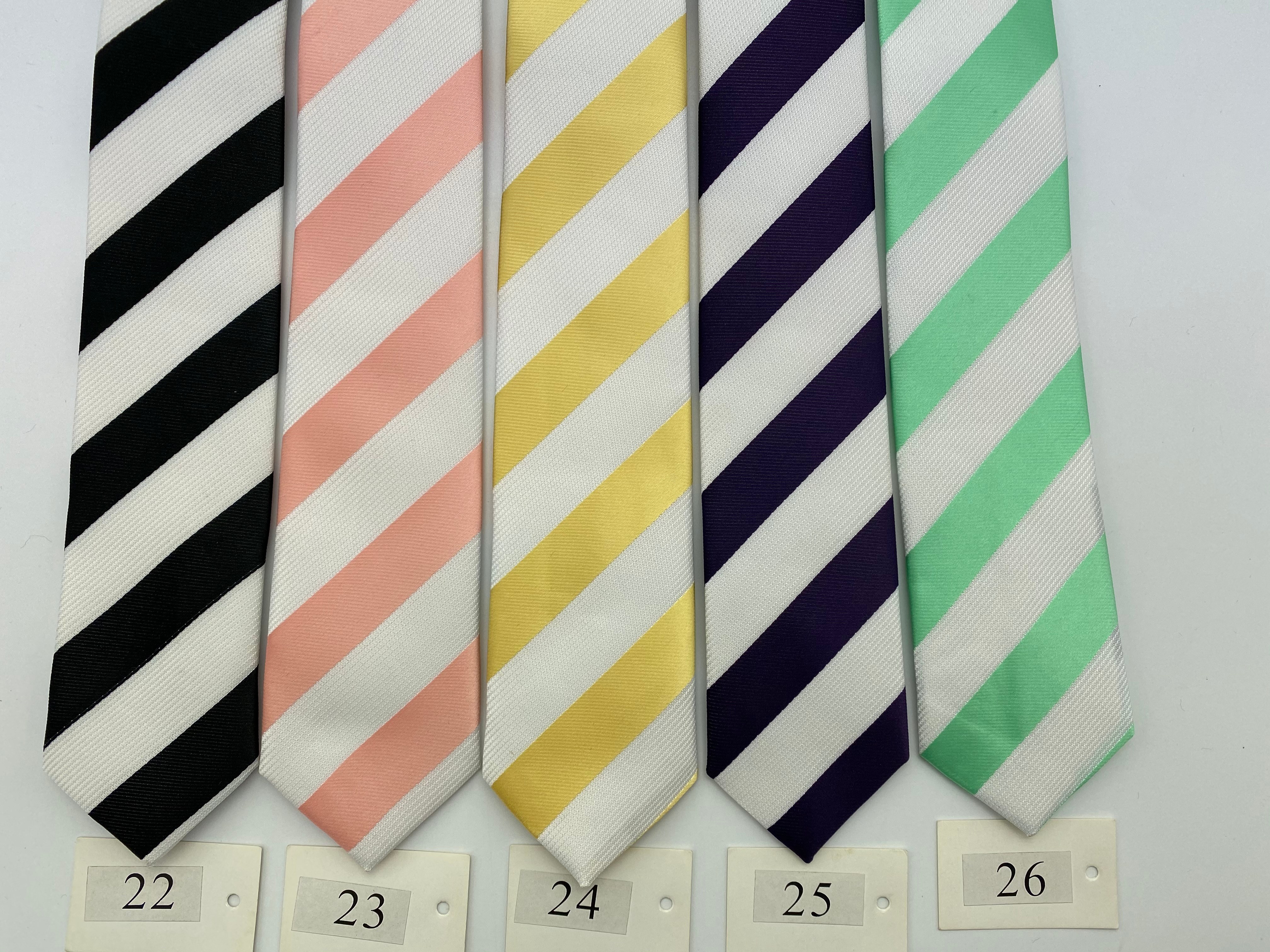 厂家直销 男士条纹亮色领带时尚西装衬衫搭配领带百搭衬衫领带批发详情6