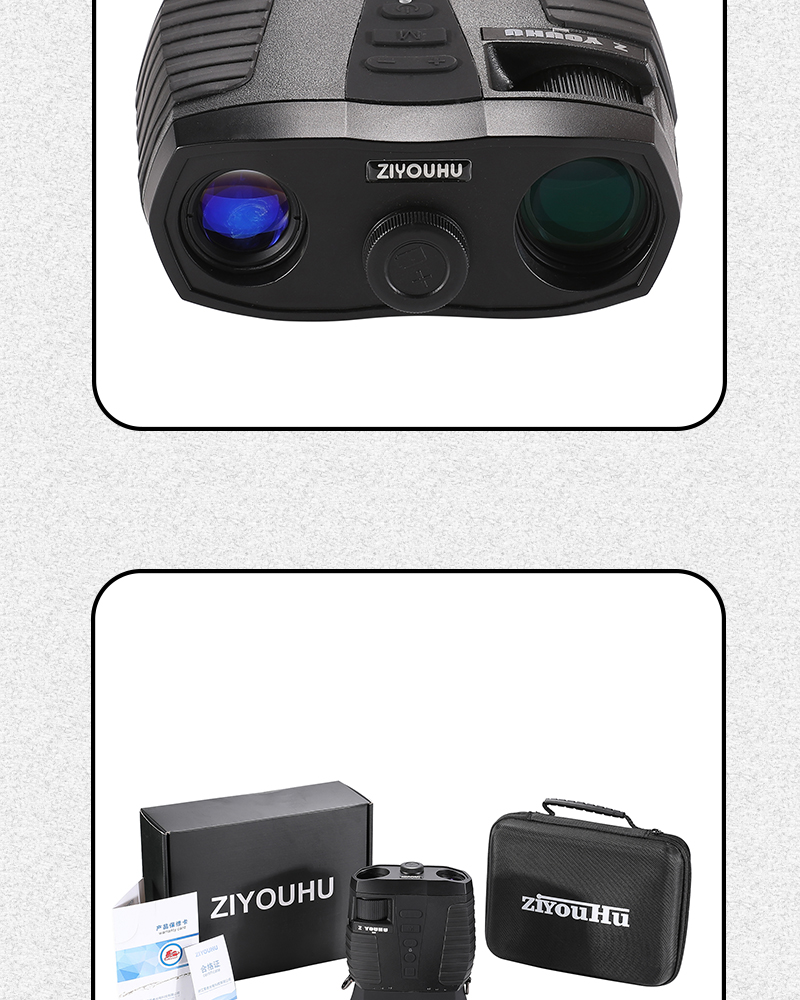 ZYH40X large-screen dual-tube digital night vision device, all-black high-definition infrared night vision telescope, outdoor reconnaissance night vision device pic 11