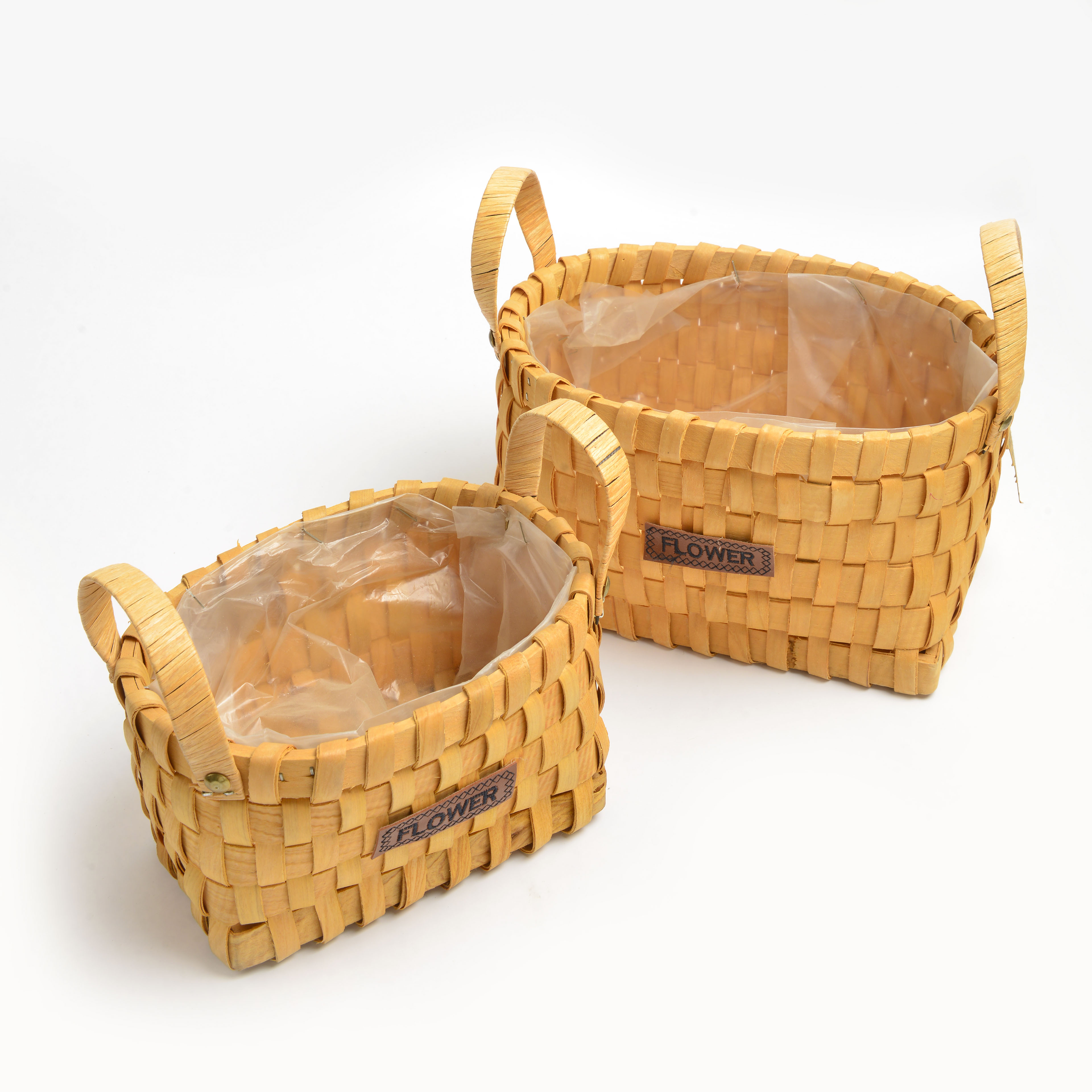 The 2022 new bamboo woven monogram basket thumbnail