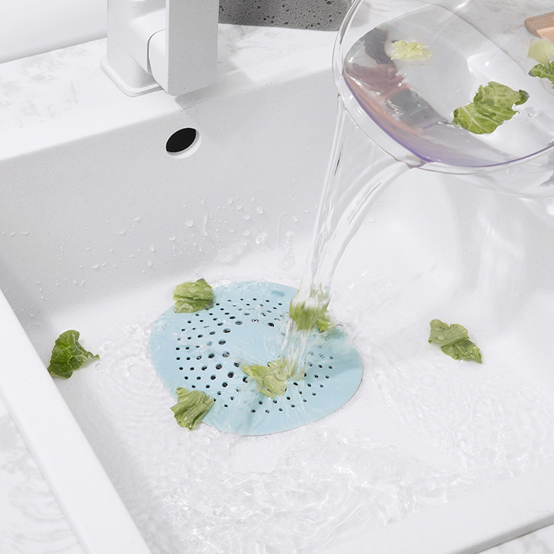 Sink anti-clogging filter