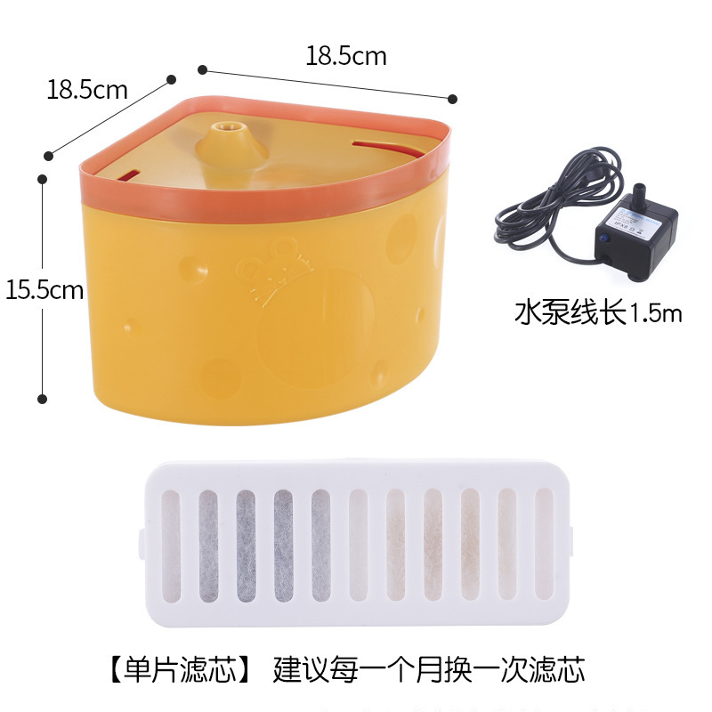 Cat water dispenser, automatic water storage, water circulation, universal feeding bucket for pet dogs, filter water dispenser, pet supplies Application Scenario
