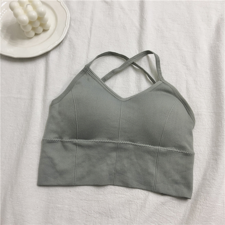 吊带背心女西装内搭外穿抹胸美背镂空性感辣妹纯欲打底上衣详情7