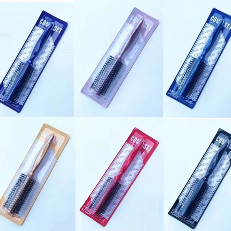 It can be equipped with an OPP PC combined suction card plastic comb Application Scenario