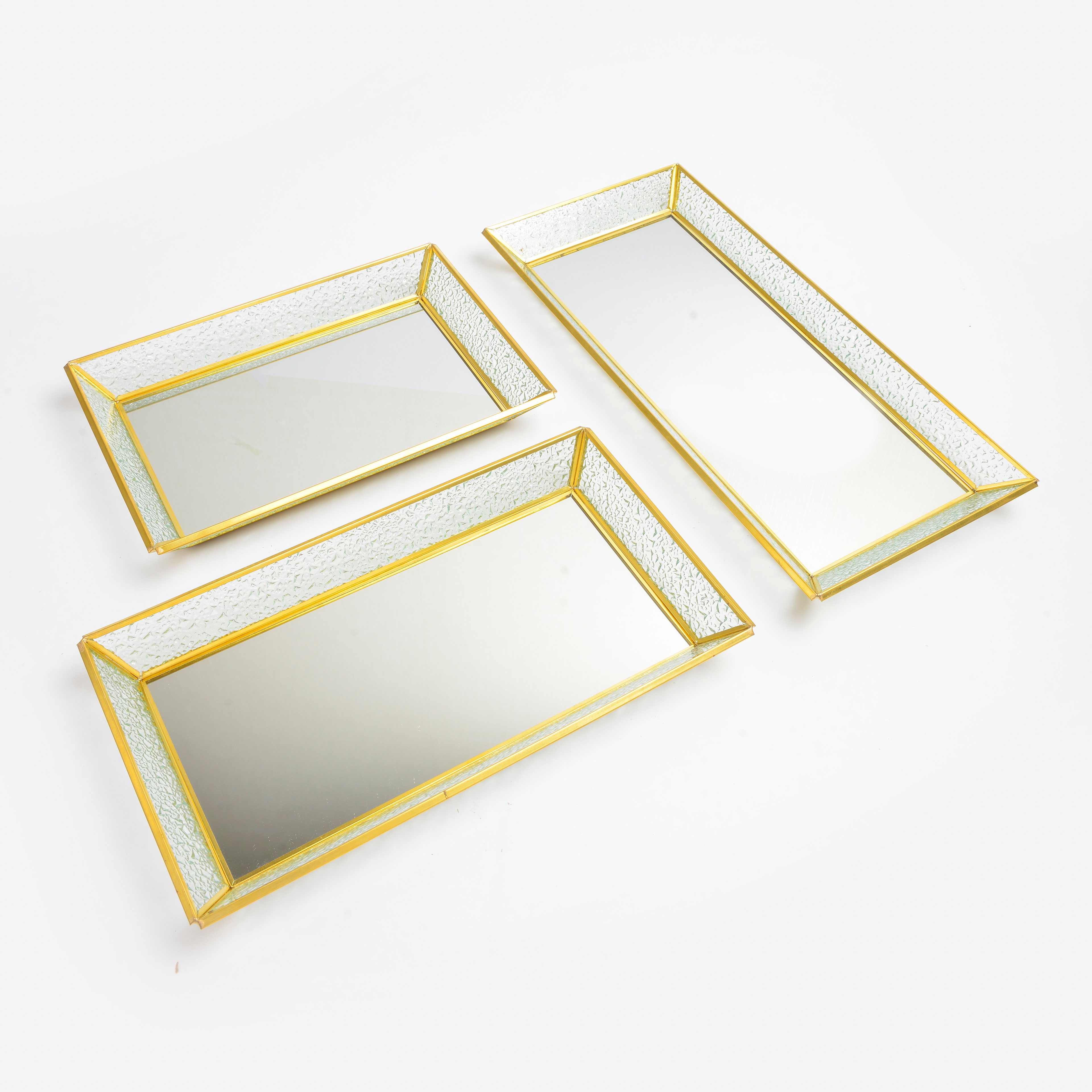 2022 new Internet celebrity simple household glass storage tray thumbnail