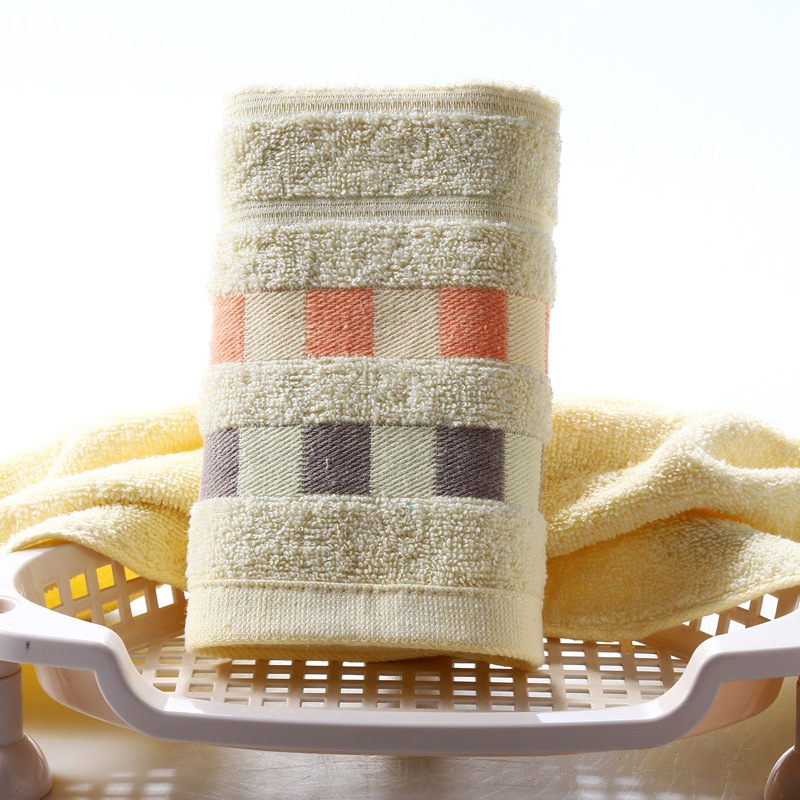 Jacquard small umbrella cotton face towel
