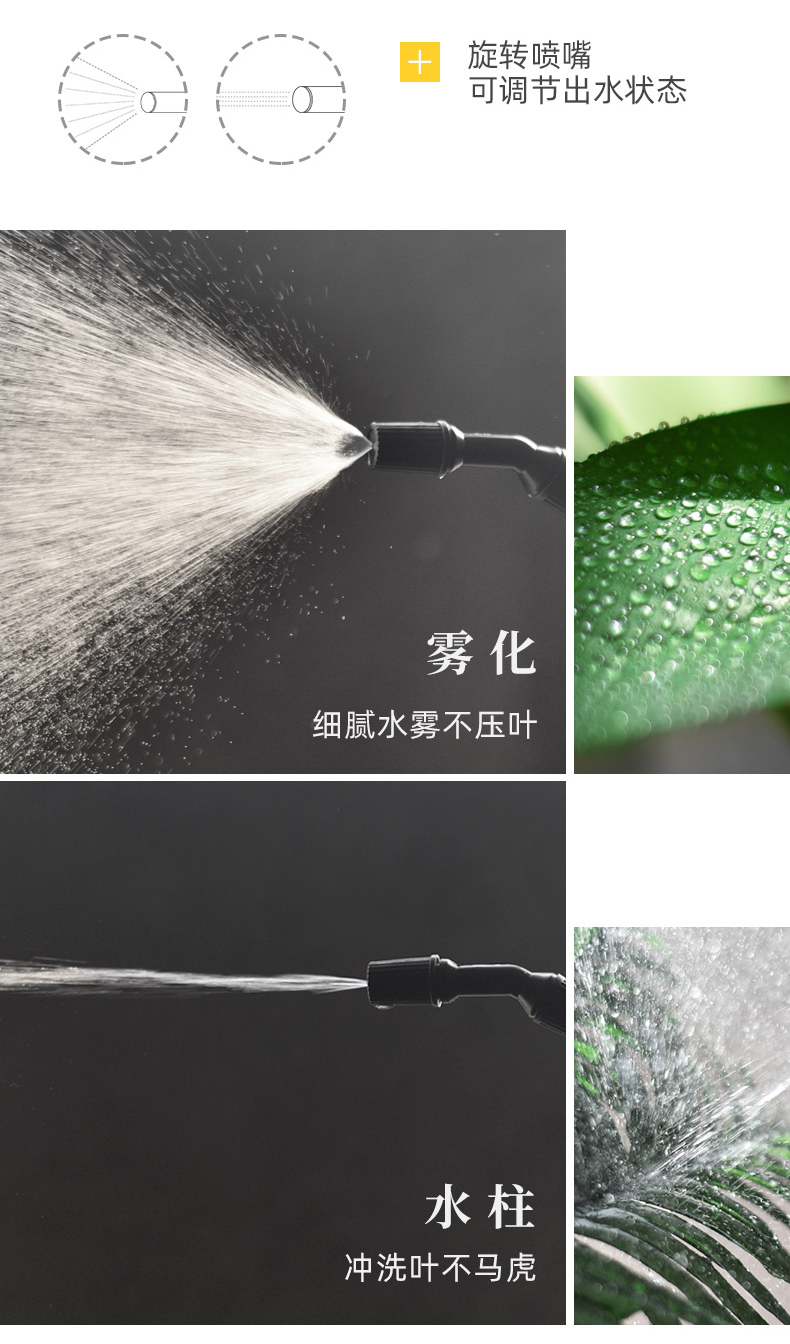 佰世园艺新款背负式消毒喷雾器农用气压浇花喷壶大容量压力喷水壶详情4