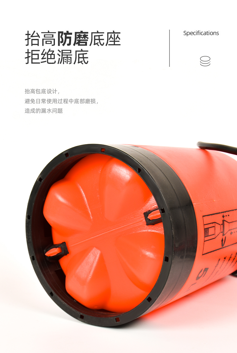 佰世园艺新款背负式消毒喷雾器农用气压浇花喷壶大容量压力喷水壶详情9