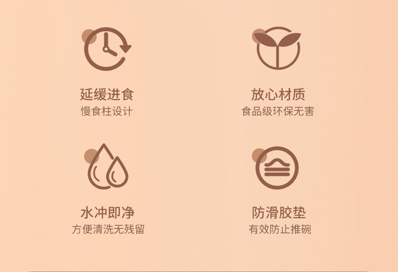新款宠物缓食慢食碗加厚防滑底防打翻防噎狗狗舔食碗粮碗宠物用品详情2
