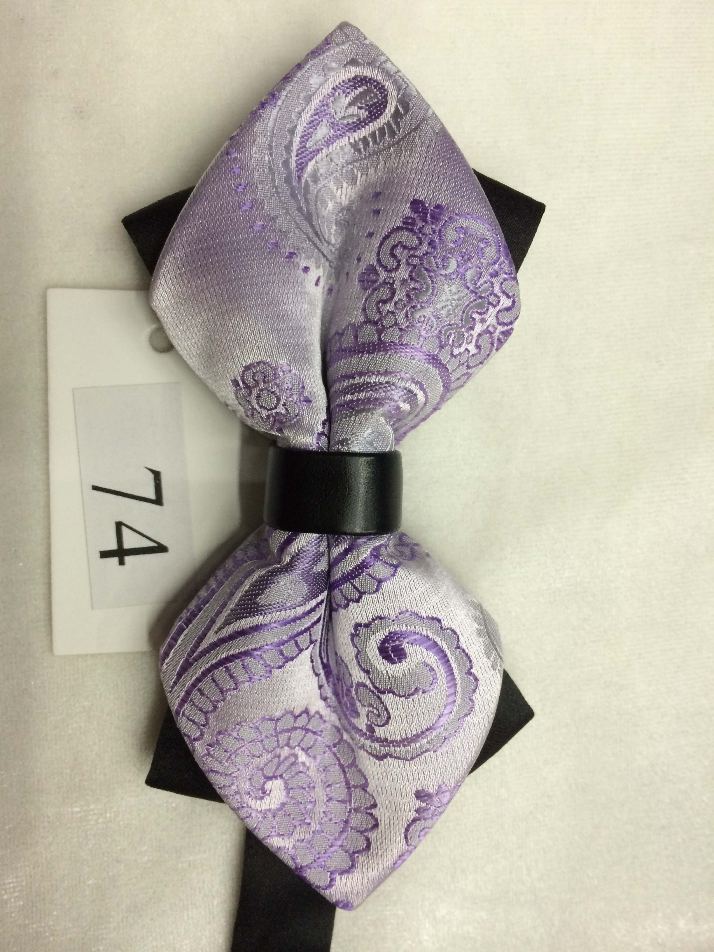 Manufacturers direct selling men suit cashew nut pointy bow tie trendy explosion bow to sample custom thumbnail