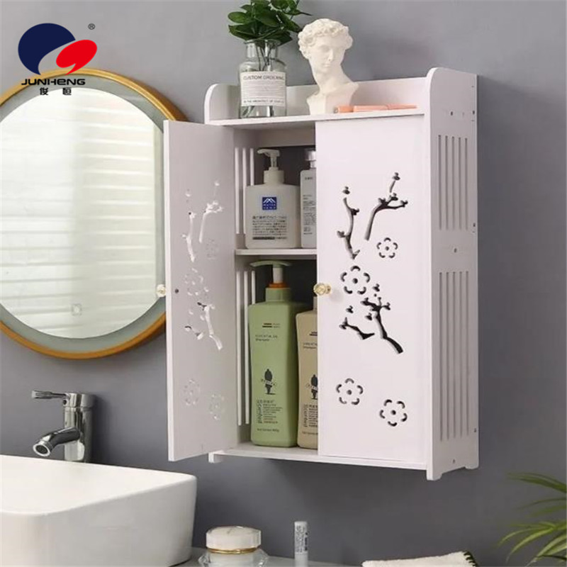 Bathroom non-drilling storage rack, toilet, bathroom wall-mounted shower room, hand wash shower room, body wash wall storage cabinet Item Picture