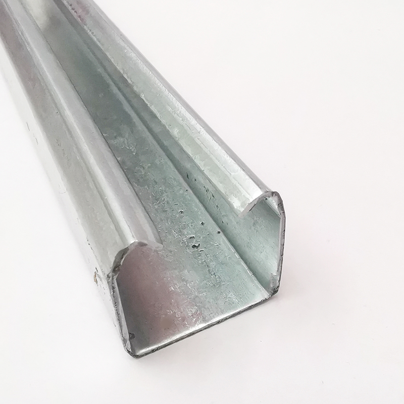 Heavy duty sliding door pulley rail industrial door lifting rail Slide rail sliding door rail iron pulley rail full figure