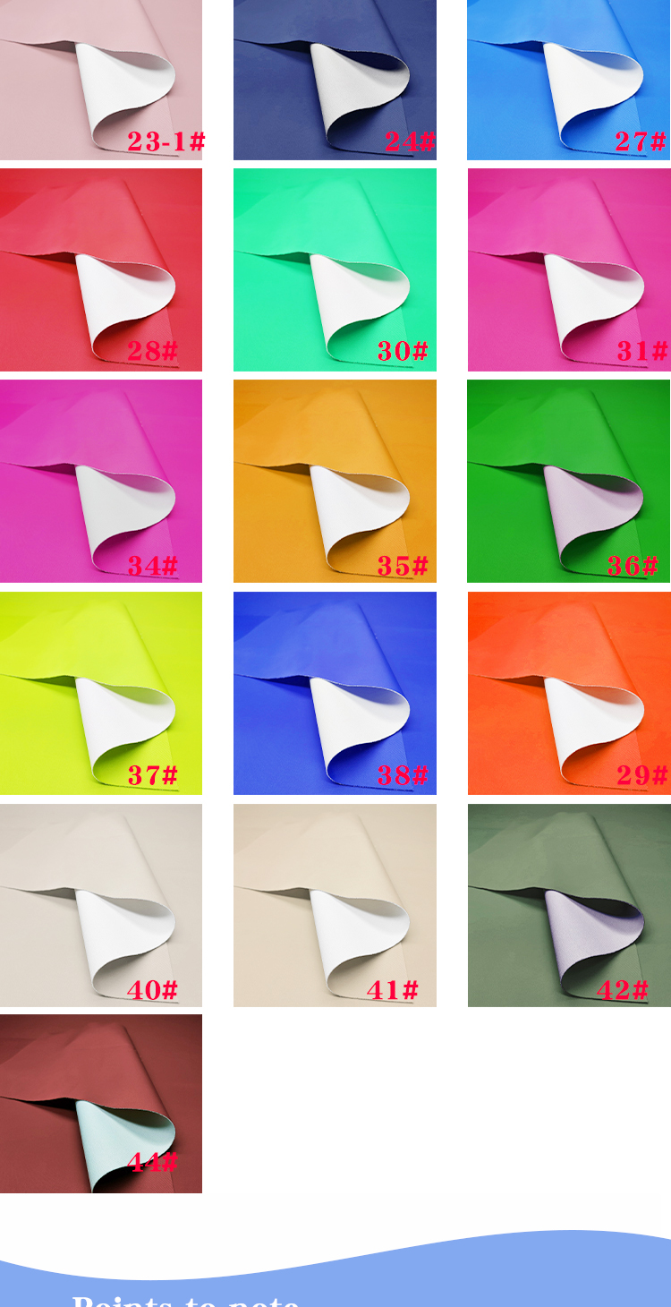 【 50 colors in stock available 】290T twill waterproof composite knitted fabric for luggage pic 9