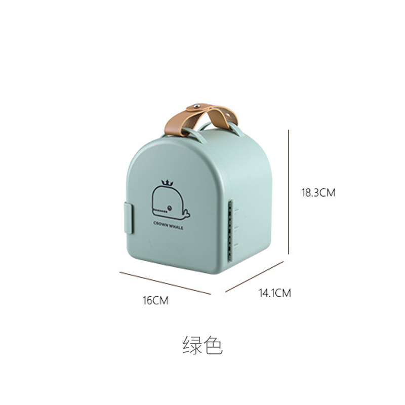 Plastic toy portable storage box