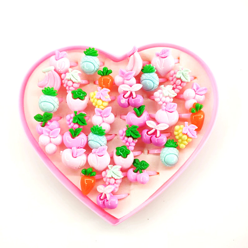 BD220901-1 Children's heart-shaped ring set Item Picture
