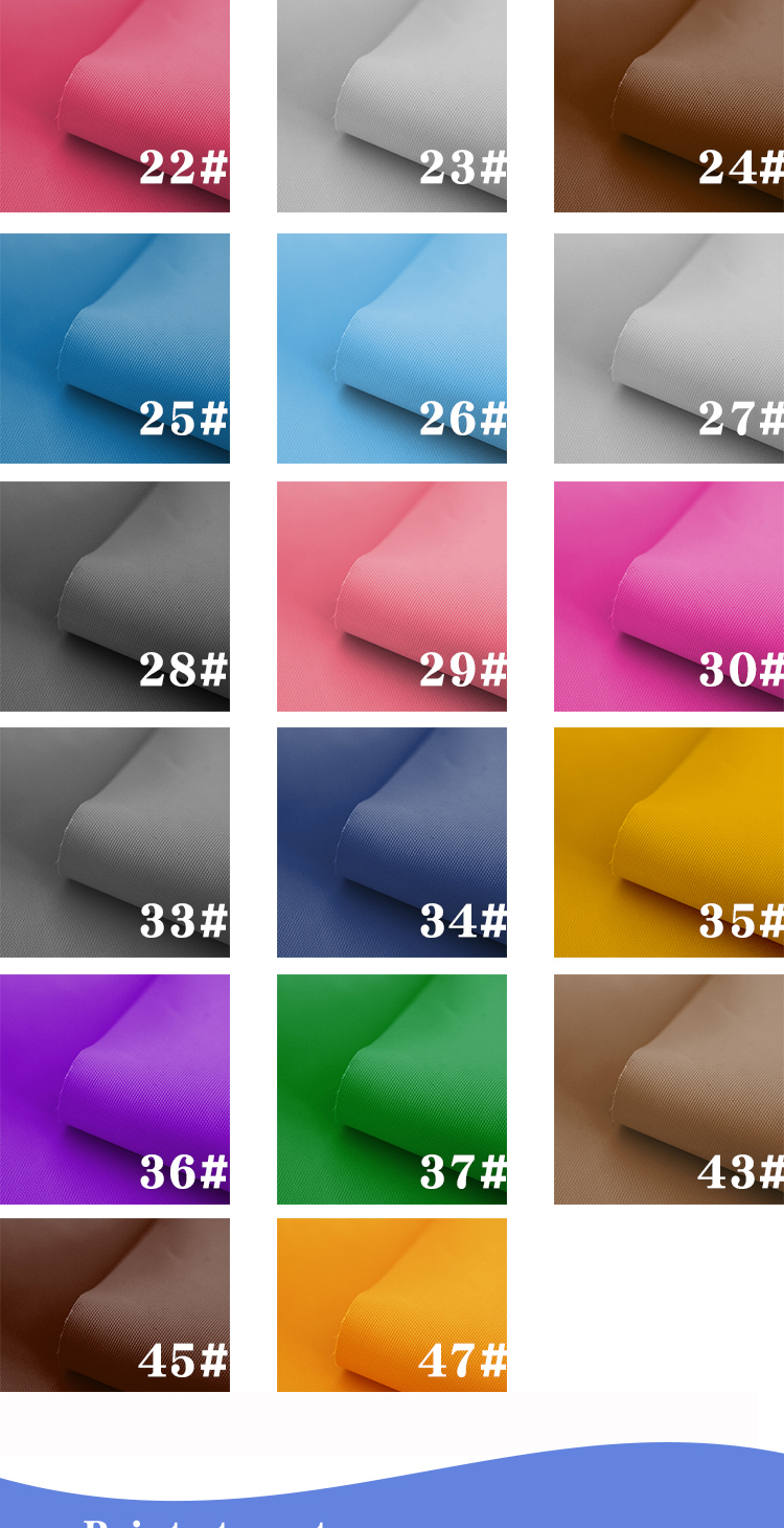 Direct sales from the manufacturer of 2020 new 300D Oxford cloth pvc fabric for school bags, stationery and luggage pic 9