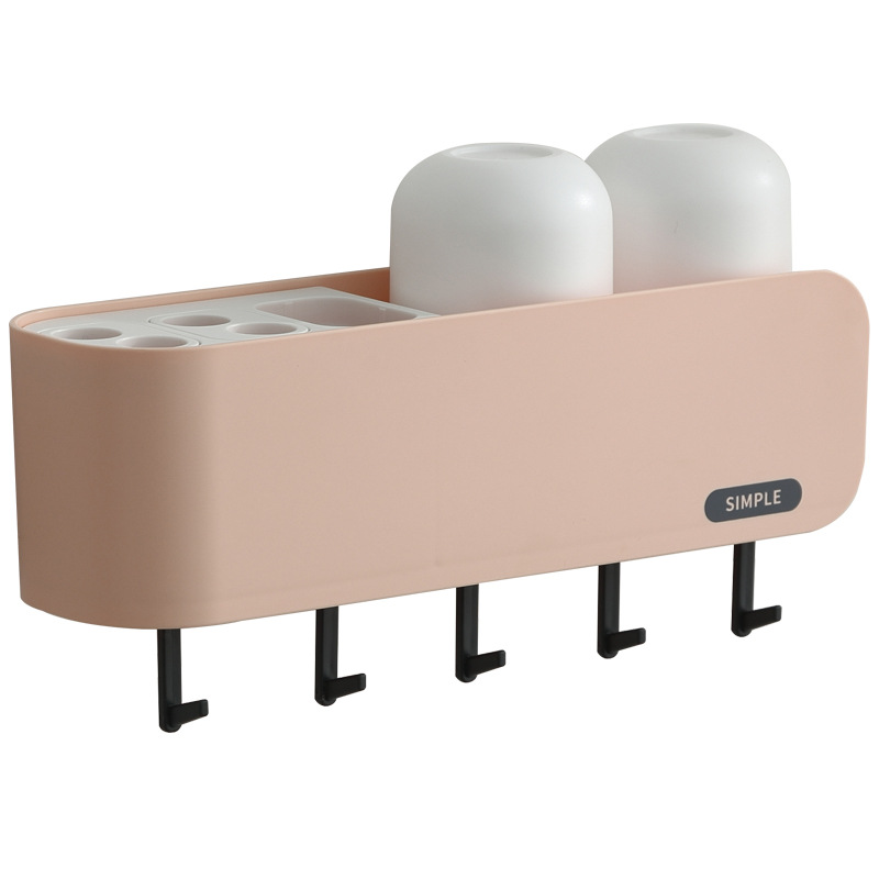 Creative bathroom toiletries shelf
