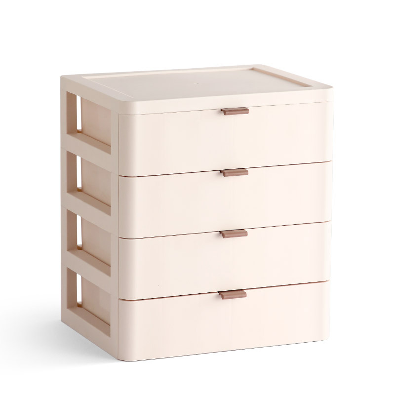 Dustproof desktop drawer storage cabinet