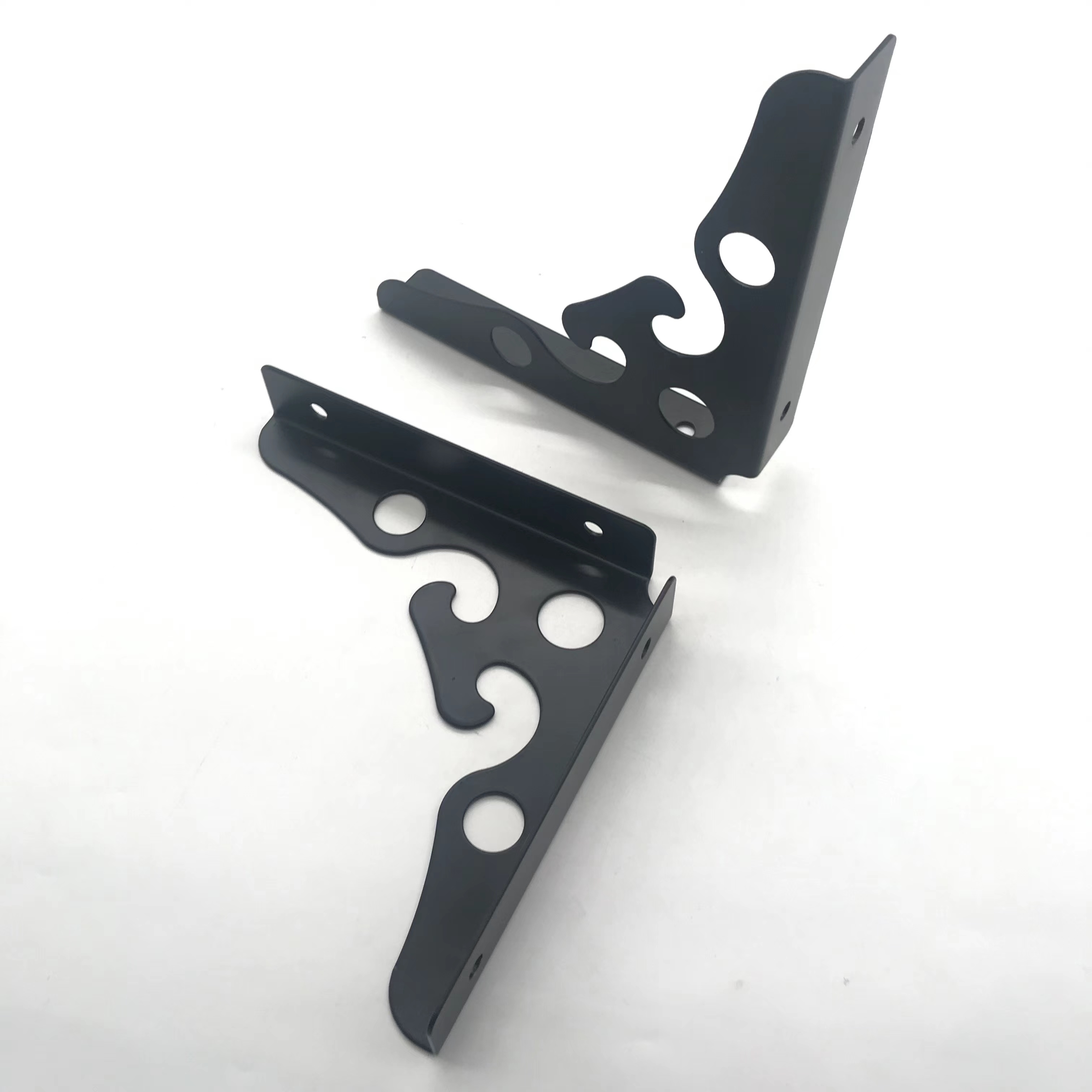 Rich triangle support bracket wall wall hanging shelf right Angle iron art 90 degrees fixed partition support bracket Angle iron