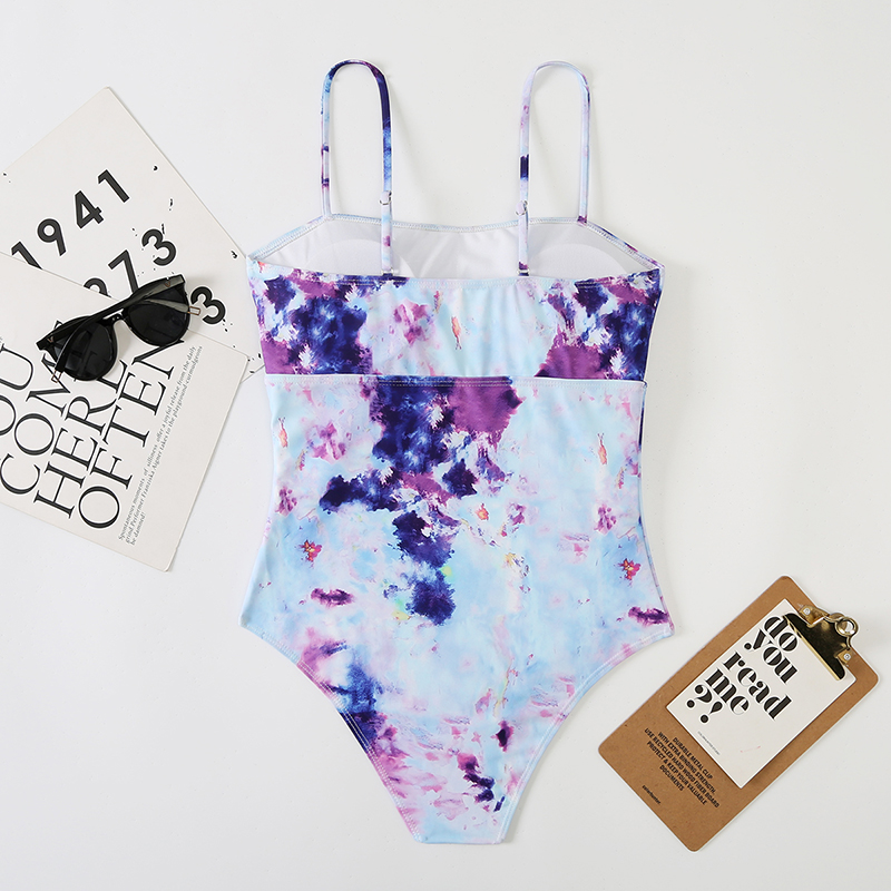 In 2022, The New European And American Foreign Trade One-Piece Swimsuit Bikini For Women Bikini Sexy Sling Print Durable Swimsuit Cross-Border Amazon Swimsuit Manufacturers Wholesale Bikini details Picture
