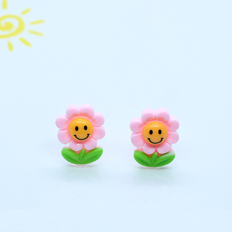 (Pack 500) Handmade Diy Cream Glue Phone Case Headwear Hairpin Resin Accessories Sunflower