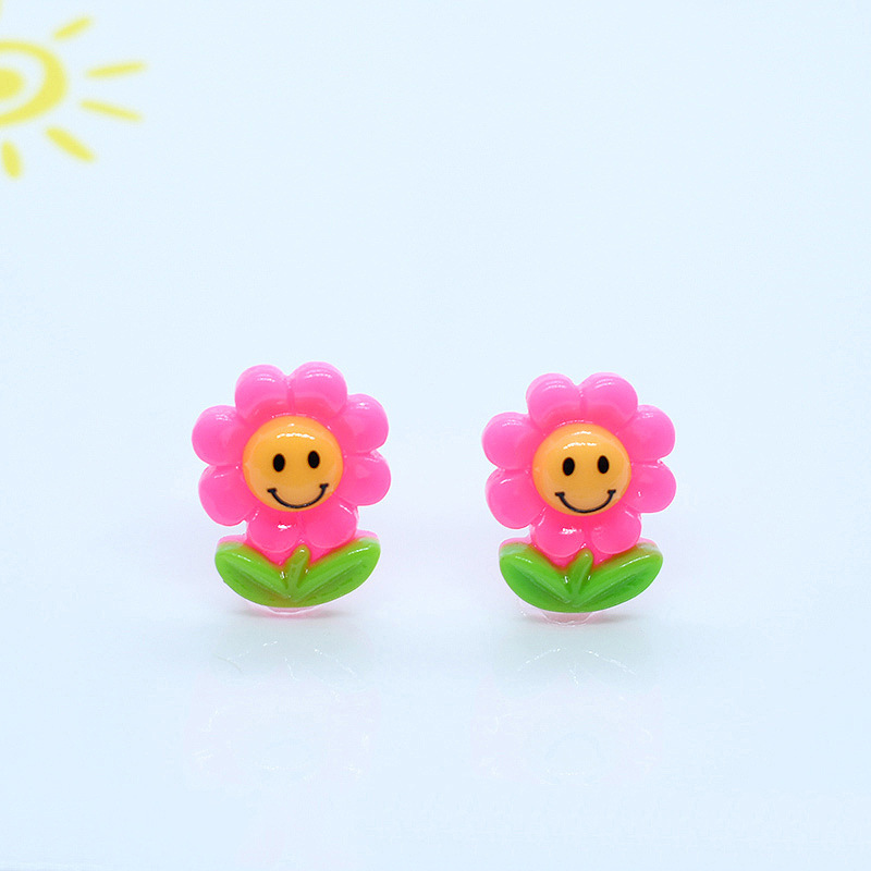 (Pack 500) Handmade Diy Cream Glue Phone Case Headwear Hairpin Resin Accessories Sunflower details Picture