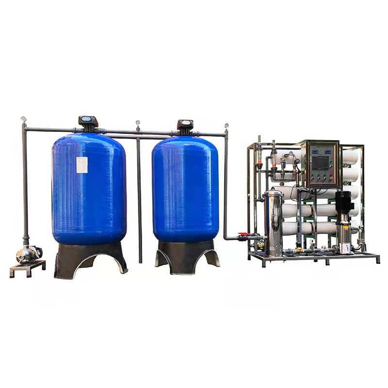 Industrial Ro Machine Specification drawing