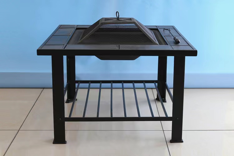 Wholesale of multi-functional barbecue tables, outdoor fire basins, charcoal grills, villa grills, courtyard BBQ, factory direct sales Application Scenario