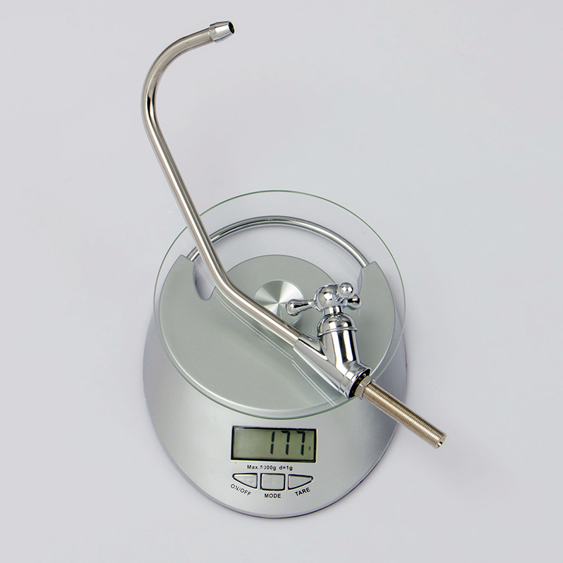 Water Purifier Faucet Small American Single Small Three Fork Zinc Alloy Copper Stainless Steel General Quick Contact Screw