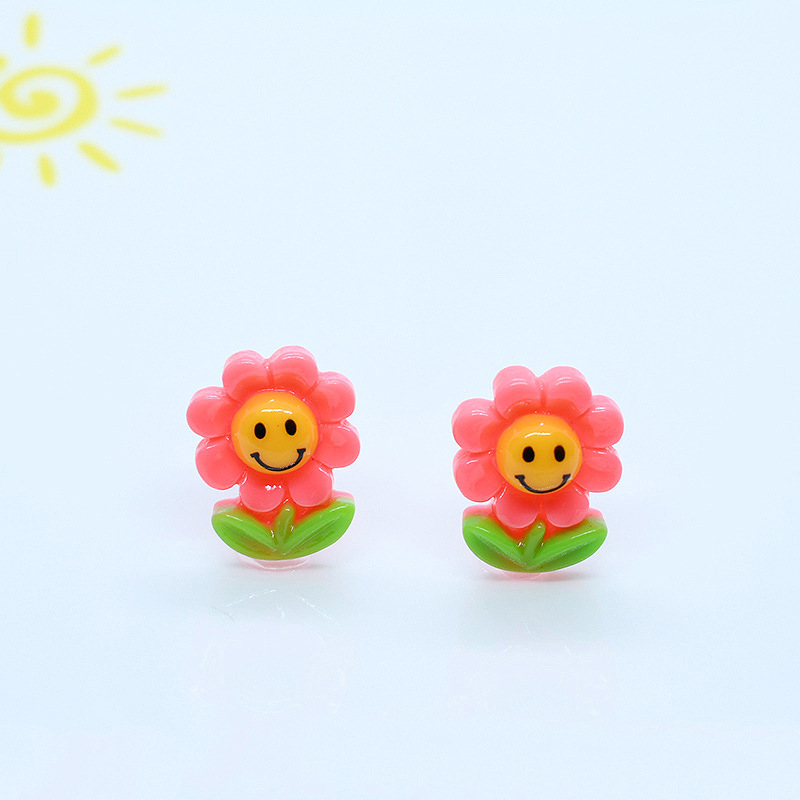 (Pack 500) Handmade Diy Cream Glue Phone Case Headwear Hairpin Resin Accessories Sunflower Item Picture