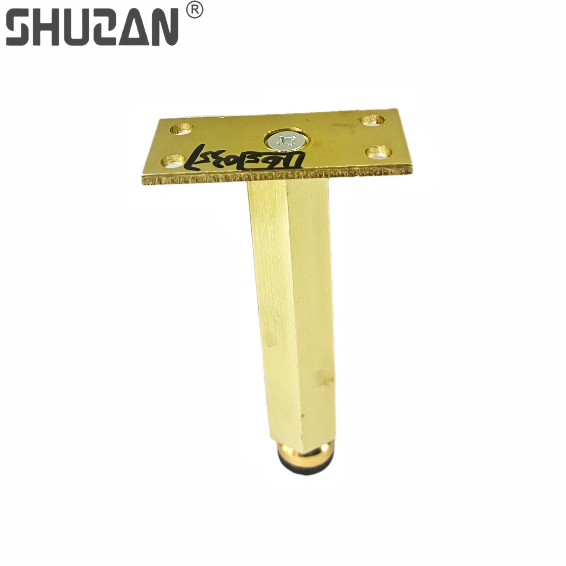 Adjustable metal cabinet feet Bathroom cabinet support feet can be adjusted at will