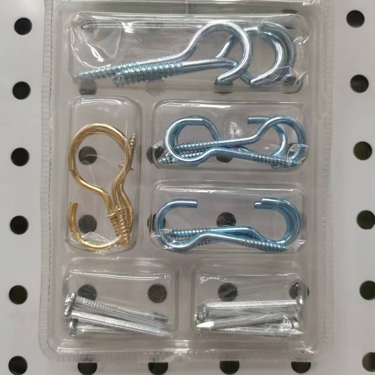 Light Hook, Hook, Steel Nail Combination, Wall Hook 9601 Specification drawing