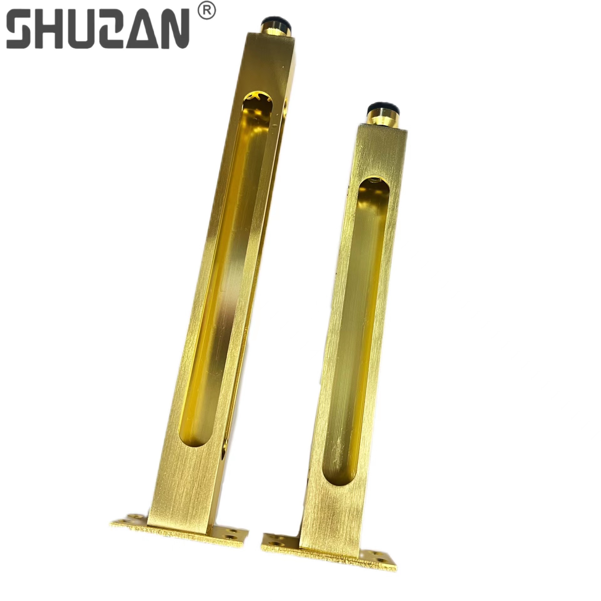 Rich manufacturers directly supply adjustable hardware support bathroom cabinet legs furniture cabinet feet Bathroom cabinet feet metal hardware feet Specification drawing