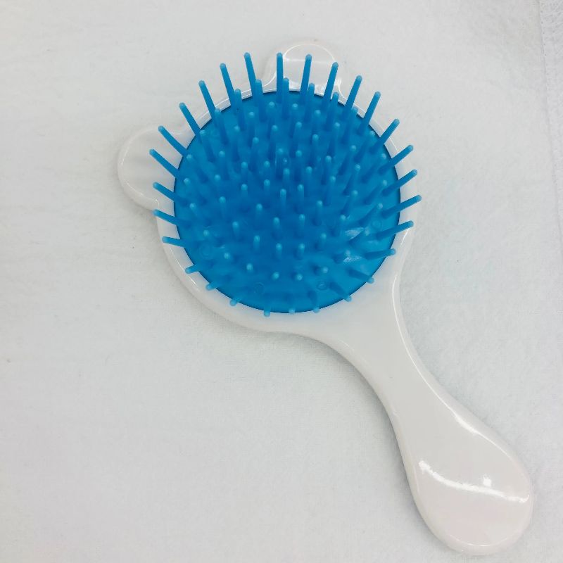 Small floral hair comb, long hair with air bag, wide curly hair comb, air cushion comb, head massage comb, large tooth printed comb, wide tooth hair comb Application Scenario