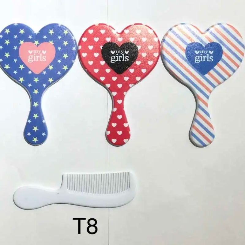 Hair styling comb T08, long hair air bag wide curling comb, air cushion comb, head massage comb, large teeth printed comb, wide teeth for hair styling details Picture