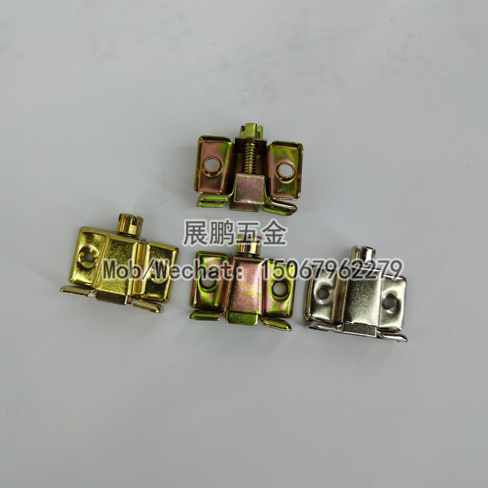 High quality Side panel furniture fitting connector Iron connector for desk board