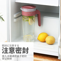 Clear cold water bottle