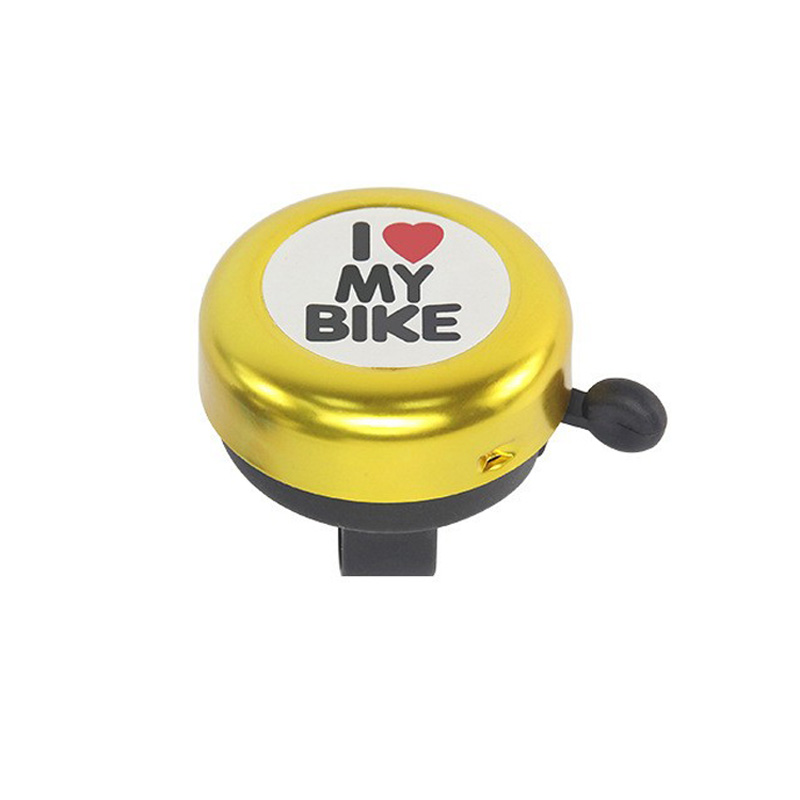 220812 Red Heart aluminum bell bicycle hand-pulled bell Heart Small Diameter Bicycle bell Aluminum alloy bell Bicycle Bell Thumb Bell horn pic 9