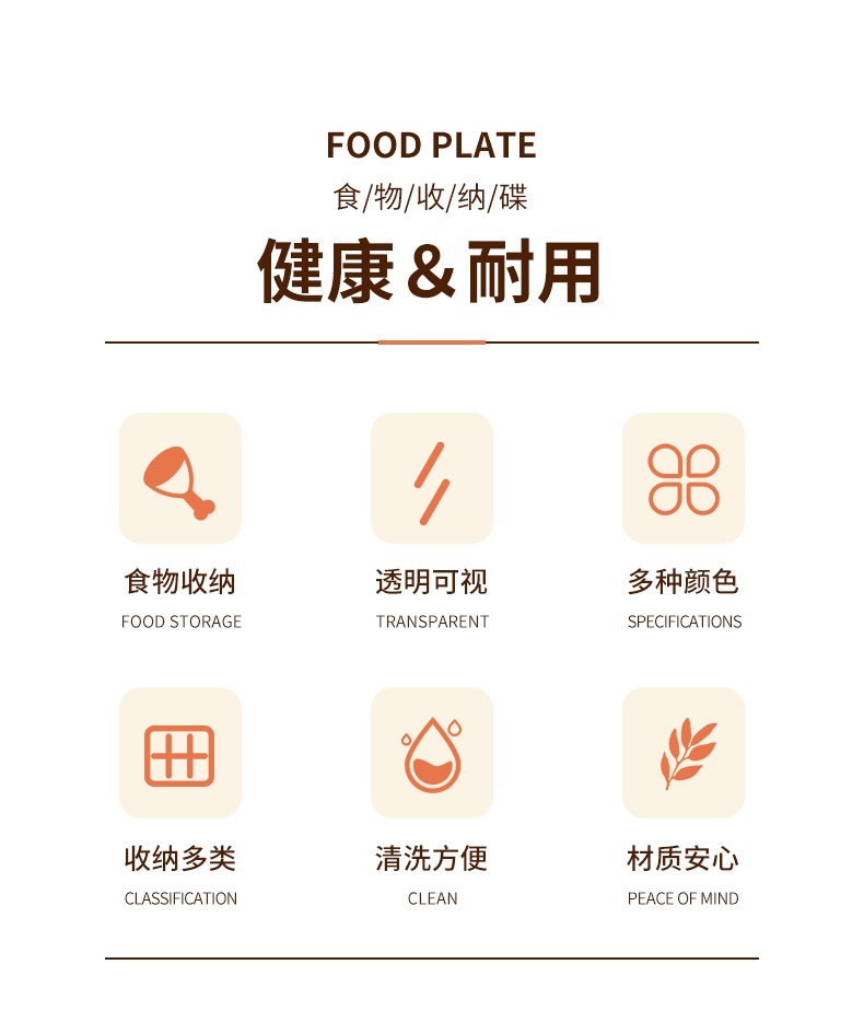 PET新款骨碟六个装详情2