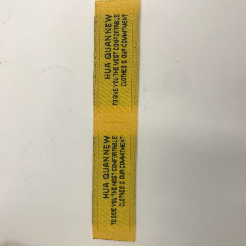 Woven Label Customized Clothing Customized Spot High-Grade Logo Label Washing Label Woven Label Cloth Label Hot Selling Clothing Accessories Application Scenario