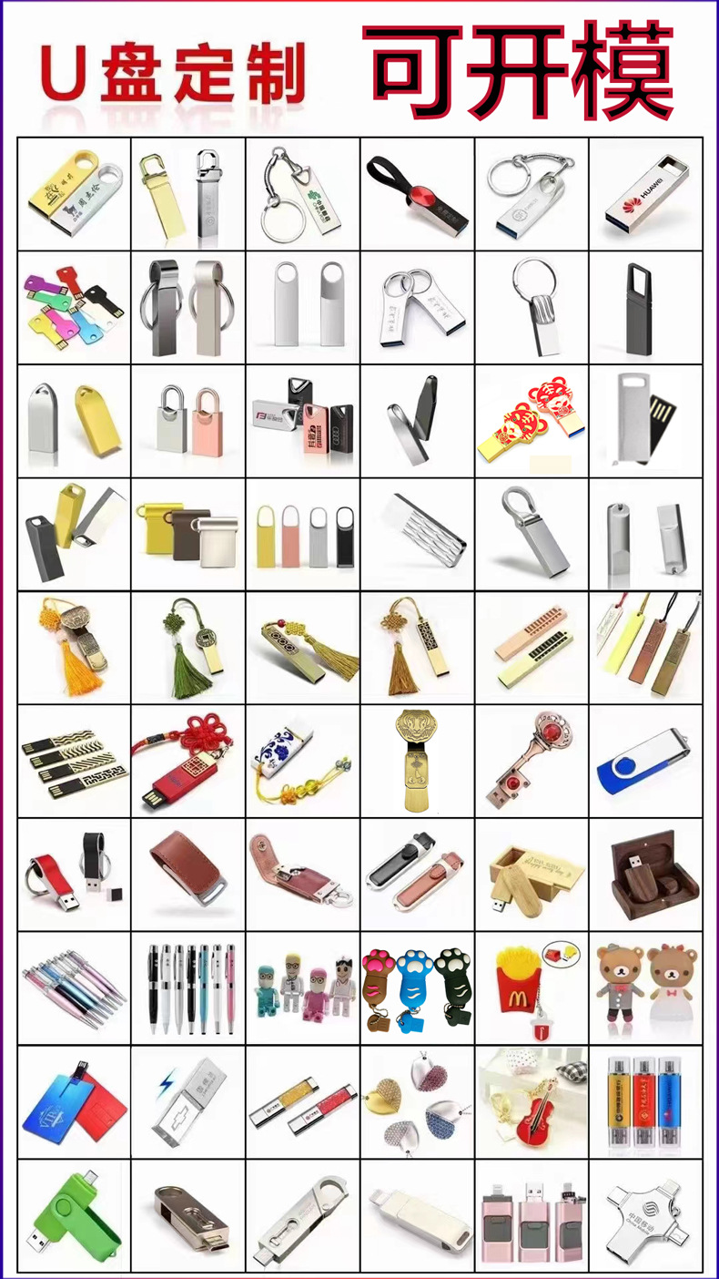 厂家直销批发三合一手机u盘适用苹果华为电脑otg优盘USB3.0金属礼品定制64G32G128G16G礼品定制激光 刻字详情7