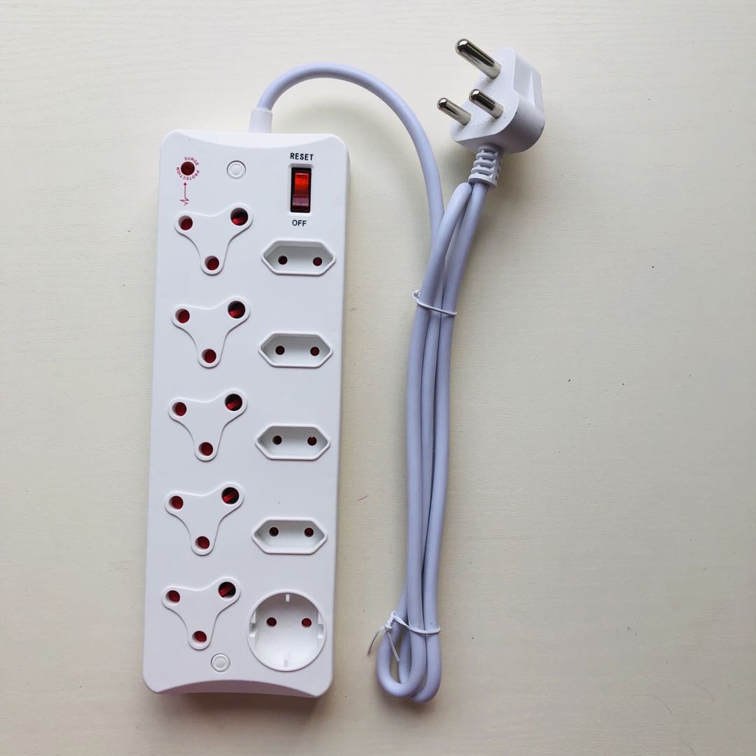 South African Sockets With Neon Lights Or Surge Protection 10 Ways Sa Multi-Plug Power Sockets Price Negotiable details Picture