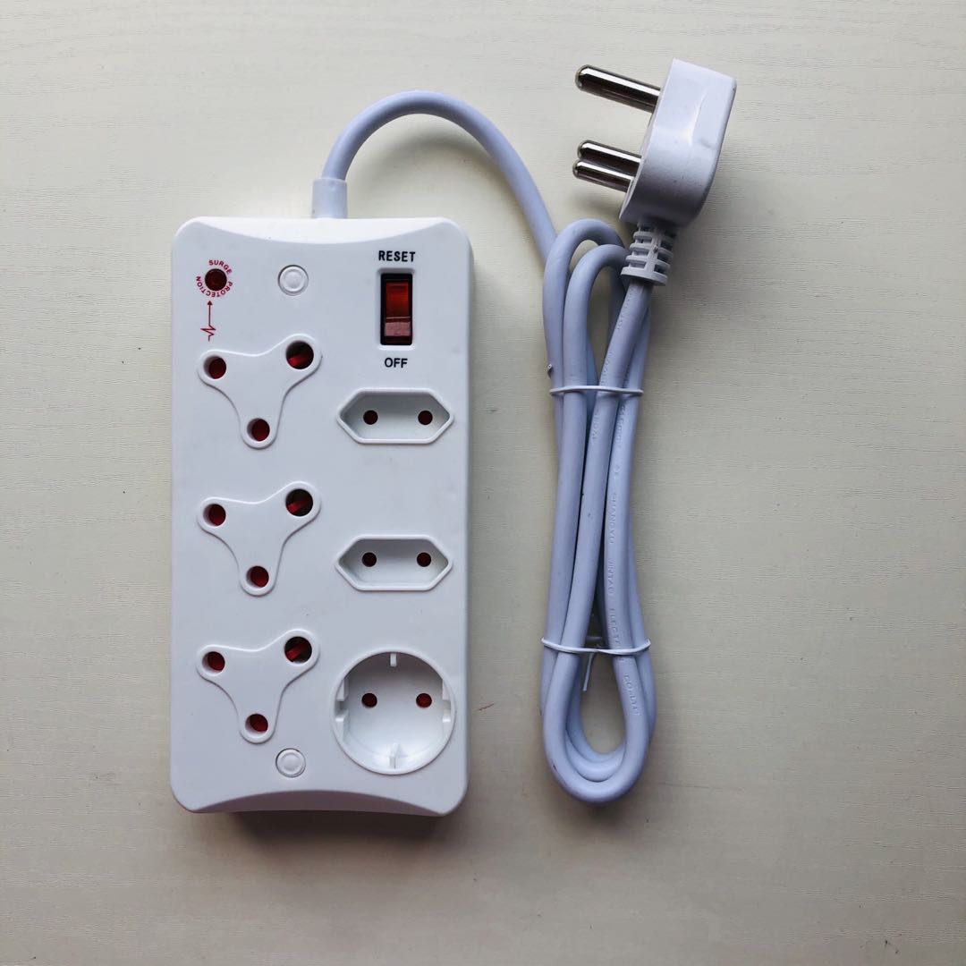 South Africa Socket Socket 6 Ways Sa Multi-Plug Power Socket Price Negotiable details Picture